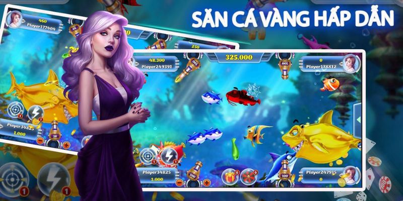 Game hấp dẫn bắn cá vàng